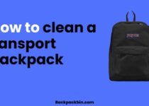 How to clean a Jansport backpack || backpackbin.com