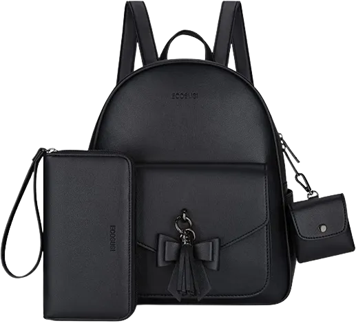 ECOSUSI Women Backpack Purse || Backpackbin.com