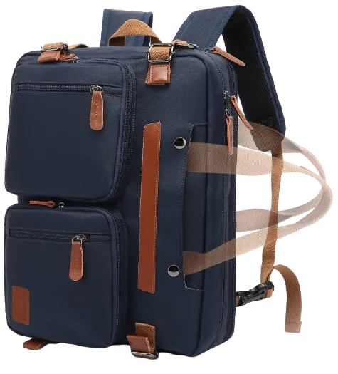 PETITE SIMONE 3 in 1 Laptop Backpack || Backpackbin.com