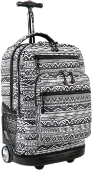 J World New York Sundance Rolling Backpack || backpackbin.com