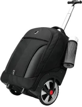 Rolling, Waterproof Backpack with Wheels for Business || backpackbin.com