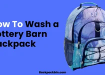 How To Wash a Pottery Barn Backpack || Backpackbin.com