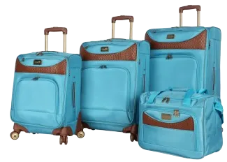 Caribbean Joe Castaway Spinner Luggage For Flights || Backpackbin.com