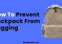 How to prevent backpack from sagging || Backpackbin.com