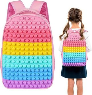 Kavkabox Large Pop Cute Backpack for Teen Girls || Backpackbin.com