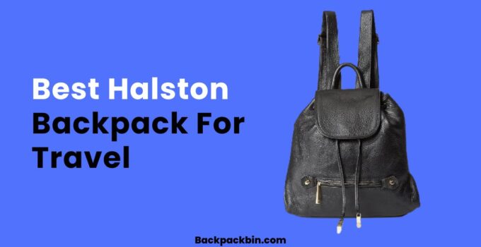 Best Halston Backpack For Travel For Women || Backpackbin.com