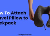 How to Attach Travel Pillow to Backpack || Backpackbin.com