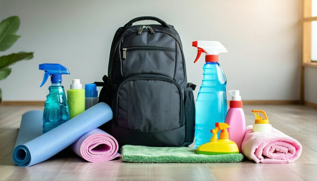 how to clean and maintain your yoga backpack || Backpackbin.com