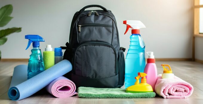 how to clean and maintain your yoga backpack || Backpackbin.com