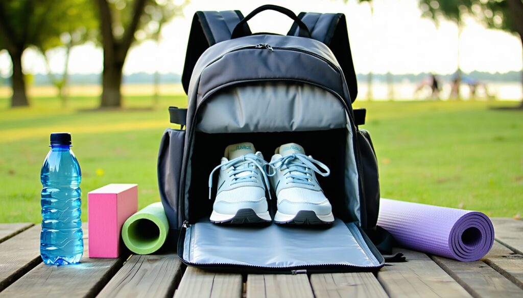 why yoga backpacks with shoe compartments are useful || Backpackbin.com