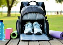 why yoga backpacks with shoe compartments are useful || Backpackbin.com