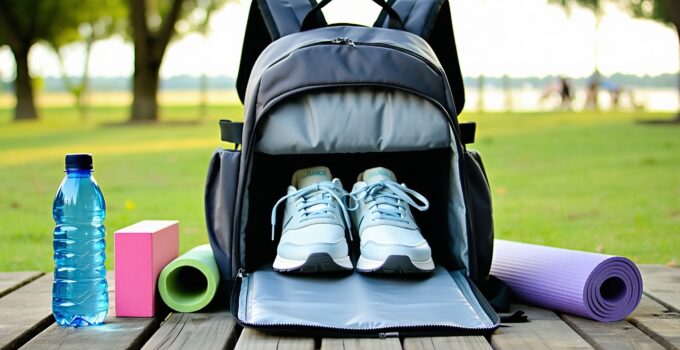 why yoga backpacks with shoe compartments are useful || Backpackbin.com