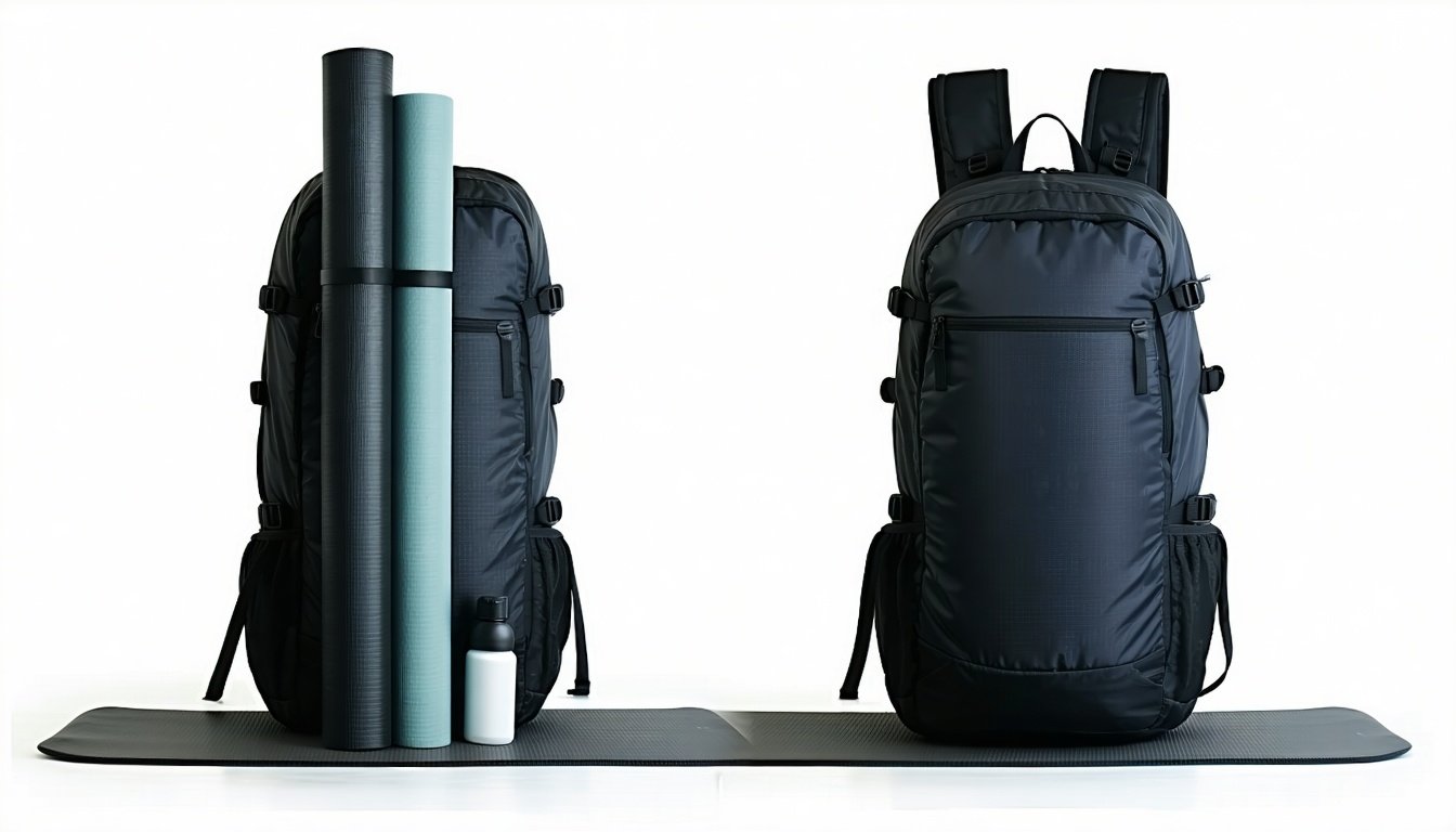 Benefits of Vertical vs Horizontal Yoga Mat Storage In Backpack