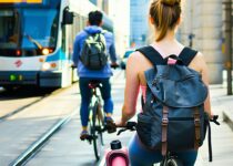 yoga backpacks for cycling & public transit || Backpackbin.com
