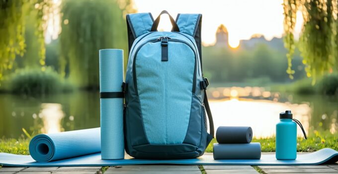water‑resistant yoga backpacks for daily practice || Backpackbin.com