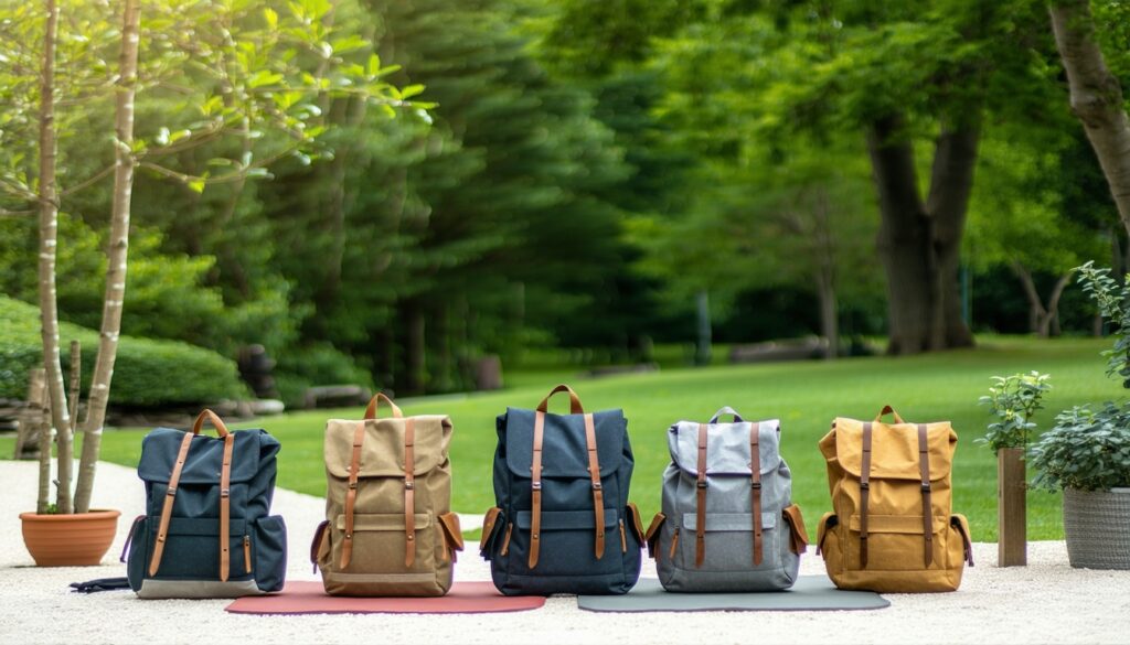 Trendy Eco-Friendly Yoga Backpacks You Can Buy Today || Backpackbin.com
