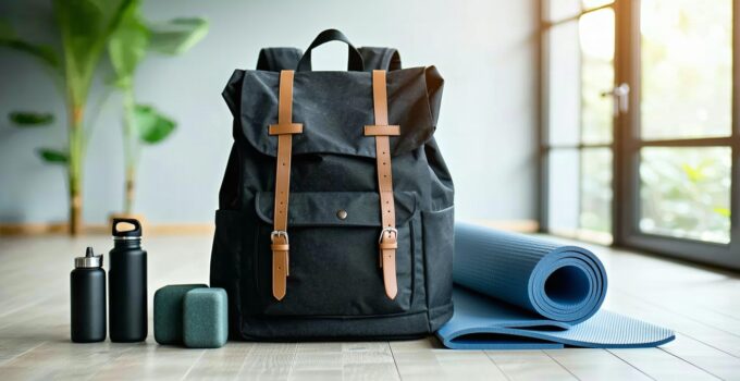 best yoga backpacks to fit thick mats and multiple props || Backpackbin.com