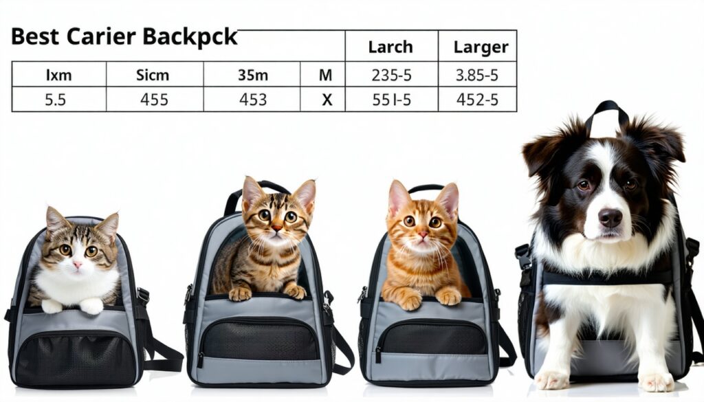 how to choose the best pet carrier backpack for your pet’s size || Backpackbin.com