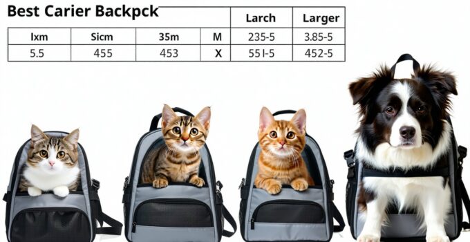 how to choose the best pet carrier backpack for your pet’s size || Backpackbin.com