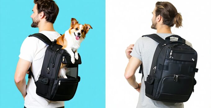 benefits of using a backpack pet carrier vs traditional carrier || Backpackbin.com