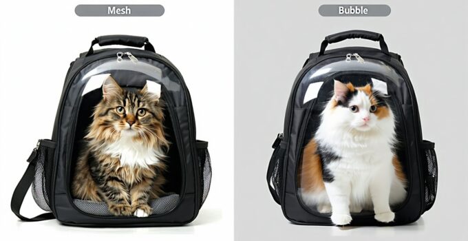 mesh vs transparent bubble carriers: which is better? || Backpackbin.com