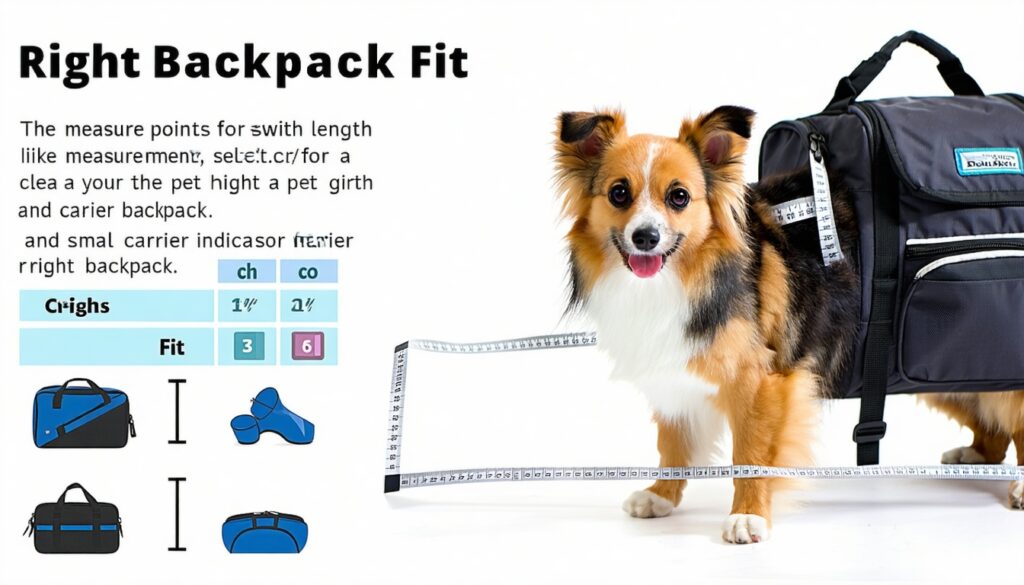 how to measure your pet for the right backpack fit|| Backpackbin.com