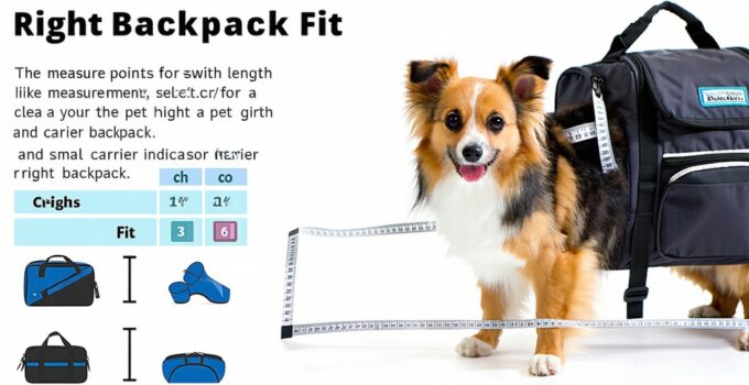 how to measure your pet for the right backpack fit|| Backpackbin.com