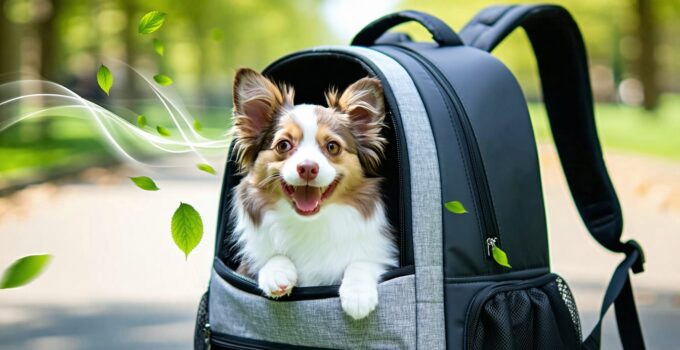 how to keep your pet comfortable and cool inside a backpack carrier || Backpackbin.com