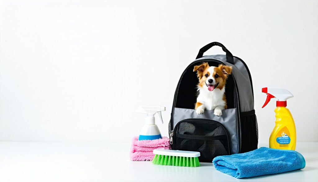 how to clean and maintain a pet carrier backpack || Backpackbin.com
