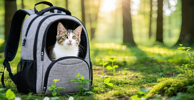 eco‑friendly materials in pet carrier backpacks