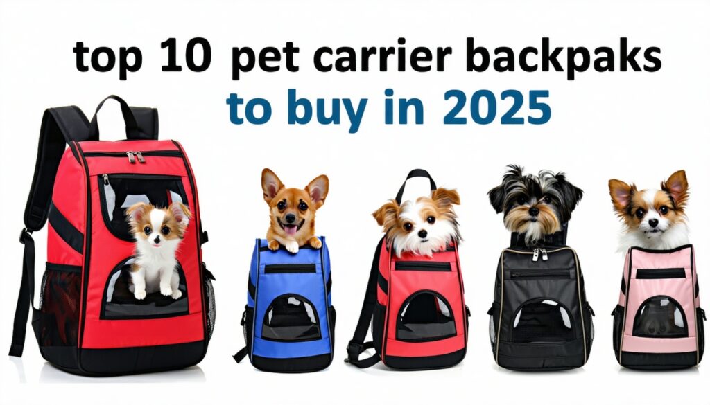 top 10 pet carrier backpacks to buy in 2025 || Backpackbin.com