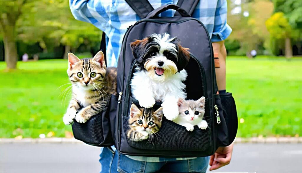 best backpack carriers for multiple small pets || Backpackbin.com