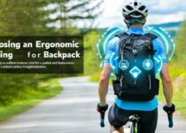 how to choose an ergonomic cycling backpack for comfort and posture || Backpackbin.com
