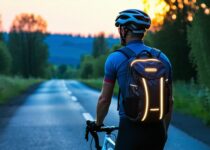 reflective features that improve cycling visibility || Backpackbin.com