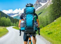 using a cycling backpack for bikepacking weekend trips || Backpackbin.com