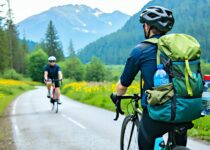 why backpacks with cargo nets are useful for cyclists || Backpackbin.com
