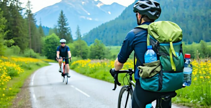 why backpacks with cargo nets are useful for cyclists || Backpackbin.com