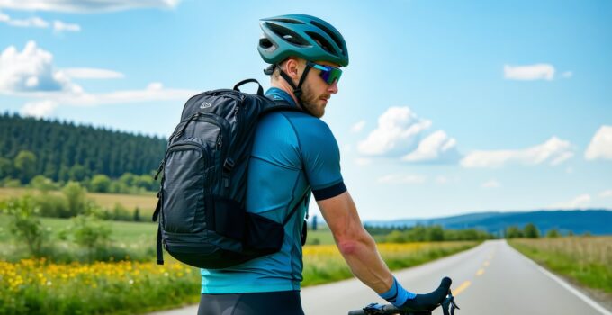 how to prevent back sweat while using a cycling backpack || Backpackbin.com