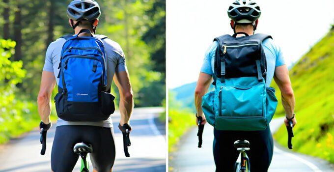 cycling with a backpack vs messenger bag: what’s more comfortable? || Backpackbin.com