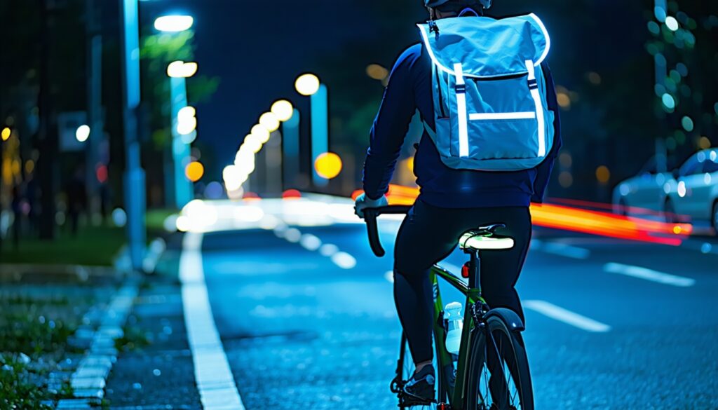 best reflective commuter backpacks for riding at night || Backpackbin.com