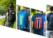 best cycling backpacks with reflective strips under $75 || Backpackbin.com