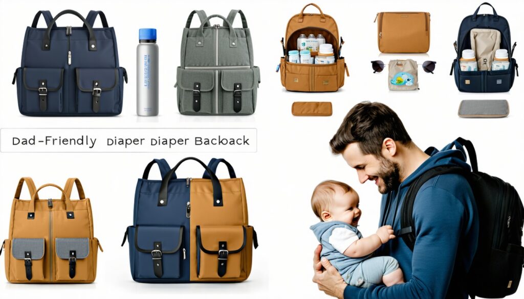how to choose a diaper backpack that works for dads || Backpackbin.com