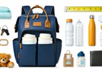 choosing the right size backpack for baby gear and dad essentials || Backpackbin.com