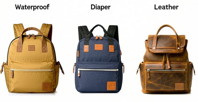 waterproof vs canvas vs leather: which material should dads choose? || Backpackbin.com