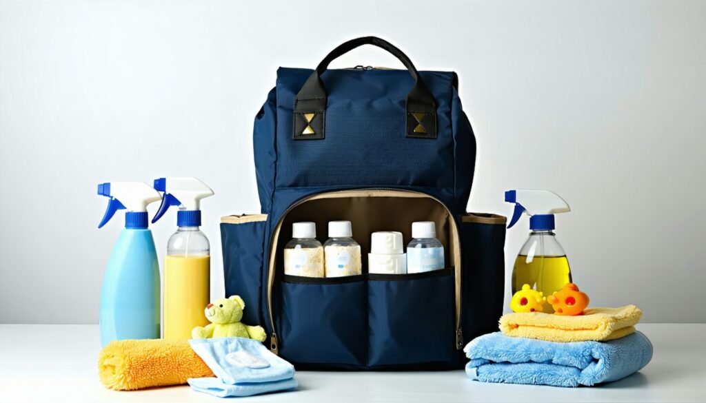 how to clean and maintain your dad diaper backpack || Backpackbin.com