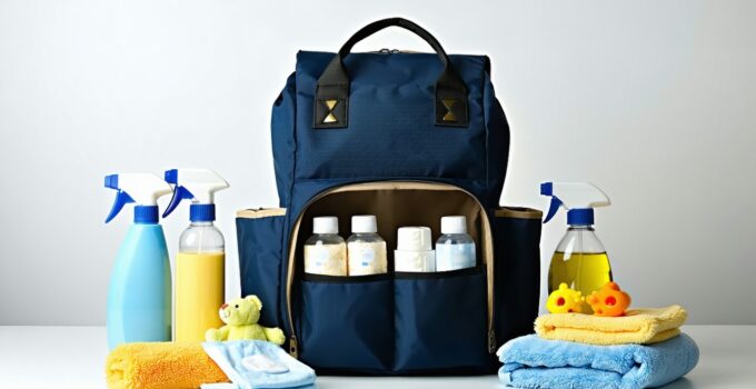how to clean and maintain your dad diaper backpack || Backpackbin.com