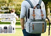 lightweight dad diaper backpacks for short outings || Backpackbin.com