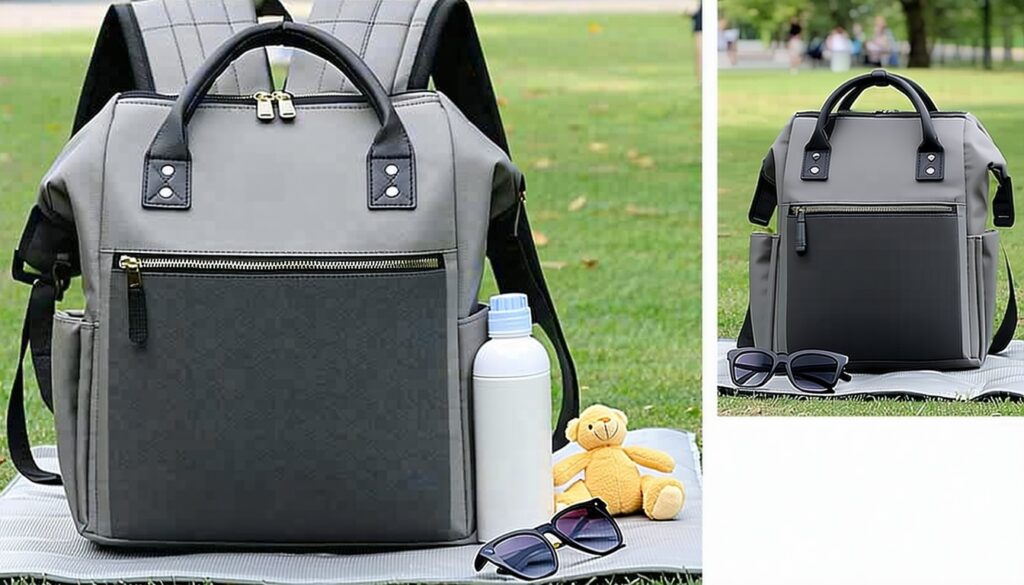 balancing style and functionality in dad diaper bags || Backpackbin.com