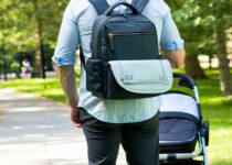 how to carry diaper backpack alongside other gear easily || Backpackbin.com