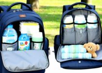 how to pack a diaper backpack efficiently for a full day out || Backpackbin.com